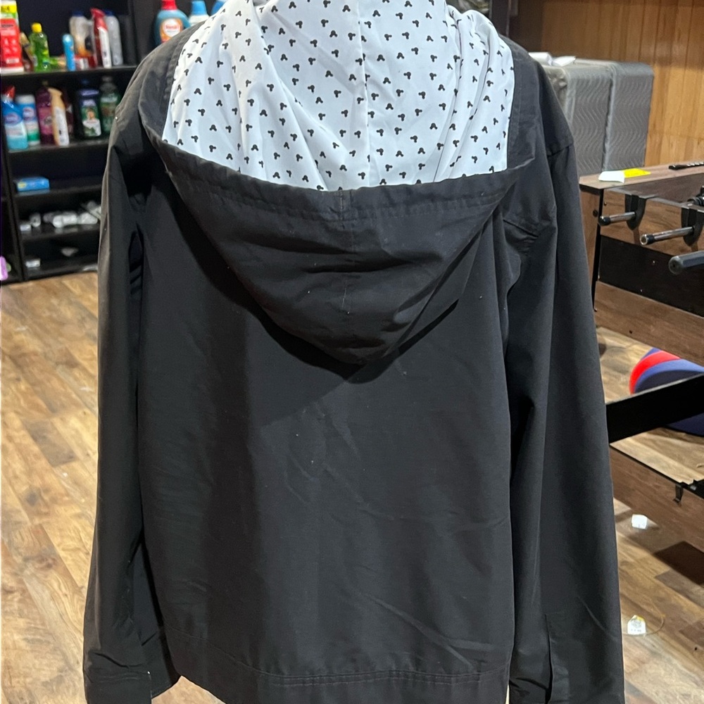 Elegant Black and White Women's Utility Jacket - Picture 4 of 5